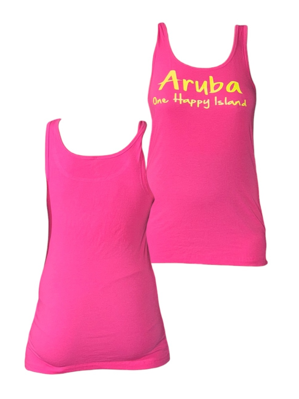 Next Level Apparel Neon Pink Tank Top